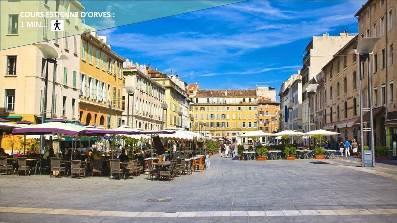 Appartement Happy T1 Equipe - Confort - Vieux Port Marseilles